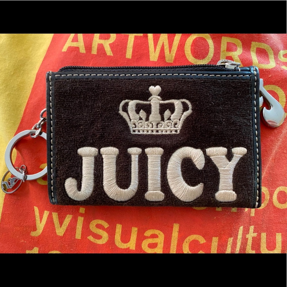 velour Juicy Courure coin purse